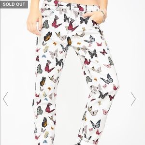 MISS MONARCH BUTTERFLY JEANS